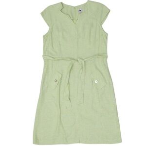 Anne Klein Highlighter Green Dress